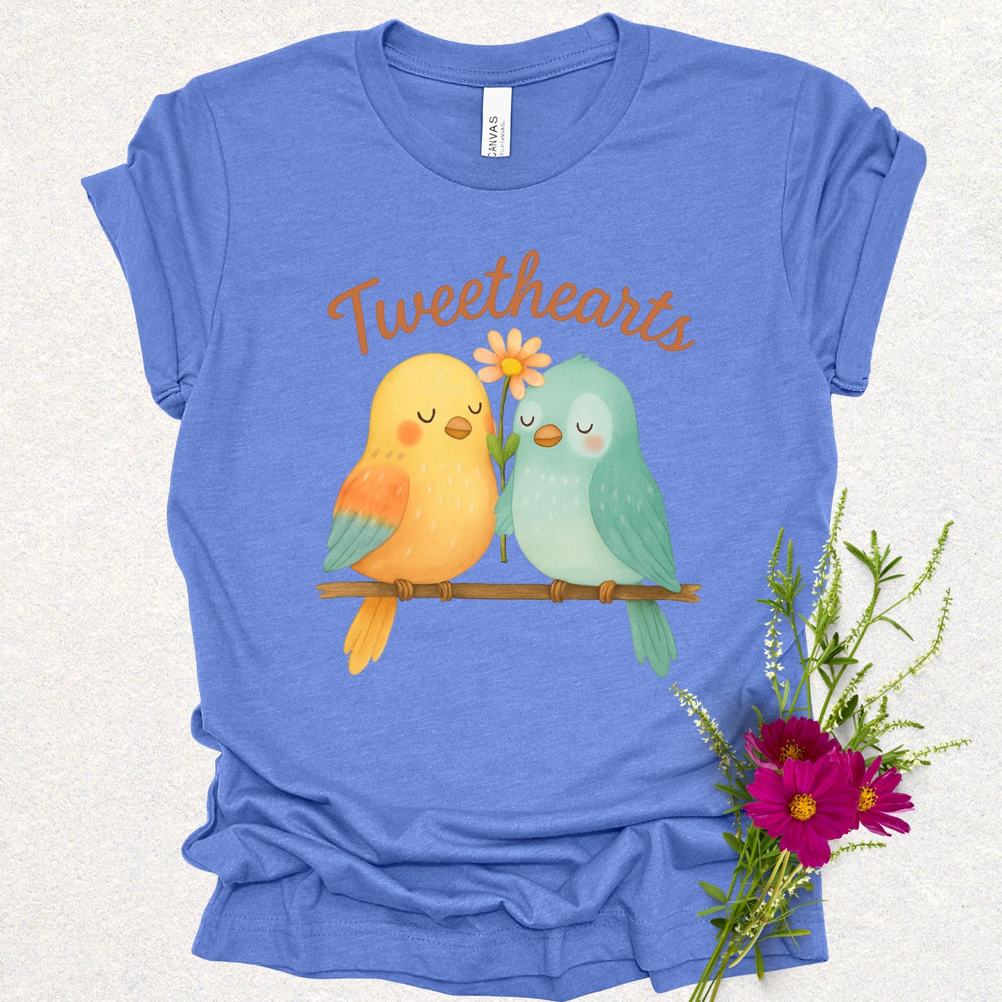 Tweetheart Birds Tee