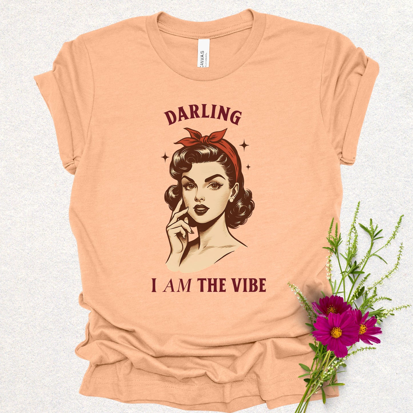 Vintage 'I Am the Vibe' Tee