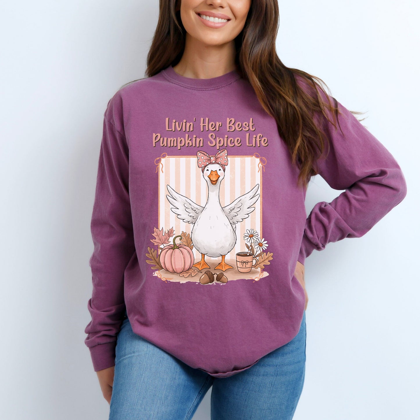 Pumpkin Spice Life Long Sleeve Shirt