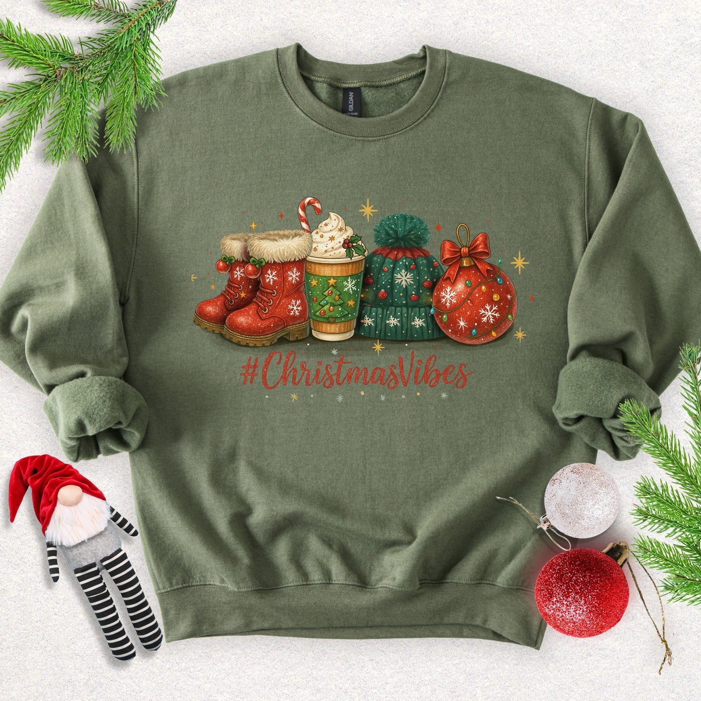 Christmas Vibes Sweatshirt