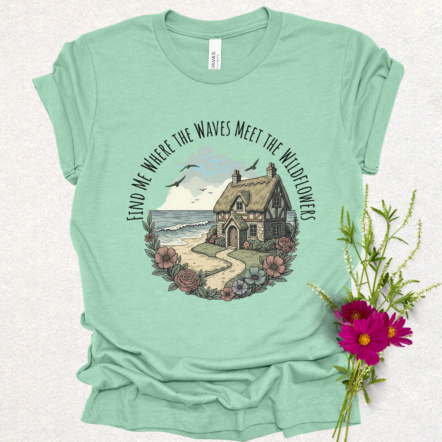 Beach Cottage Tee