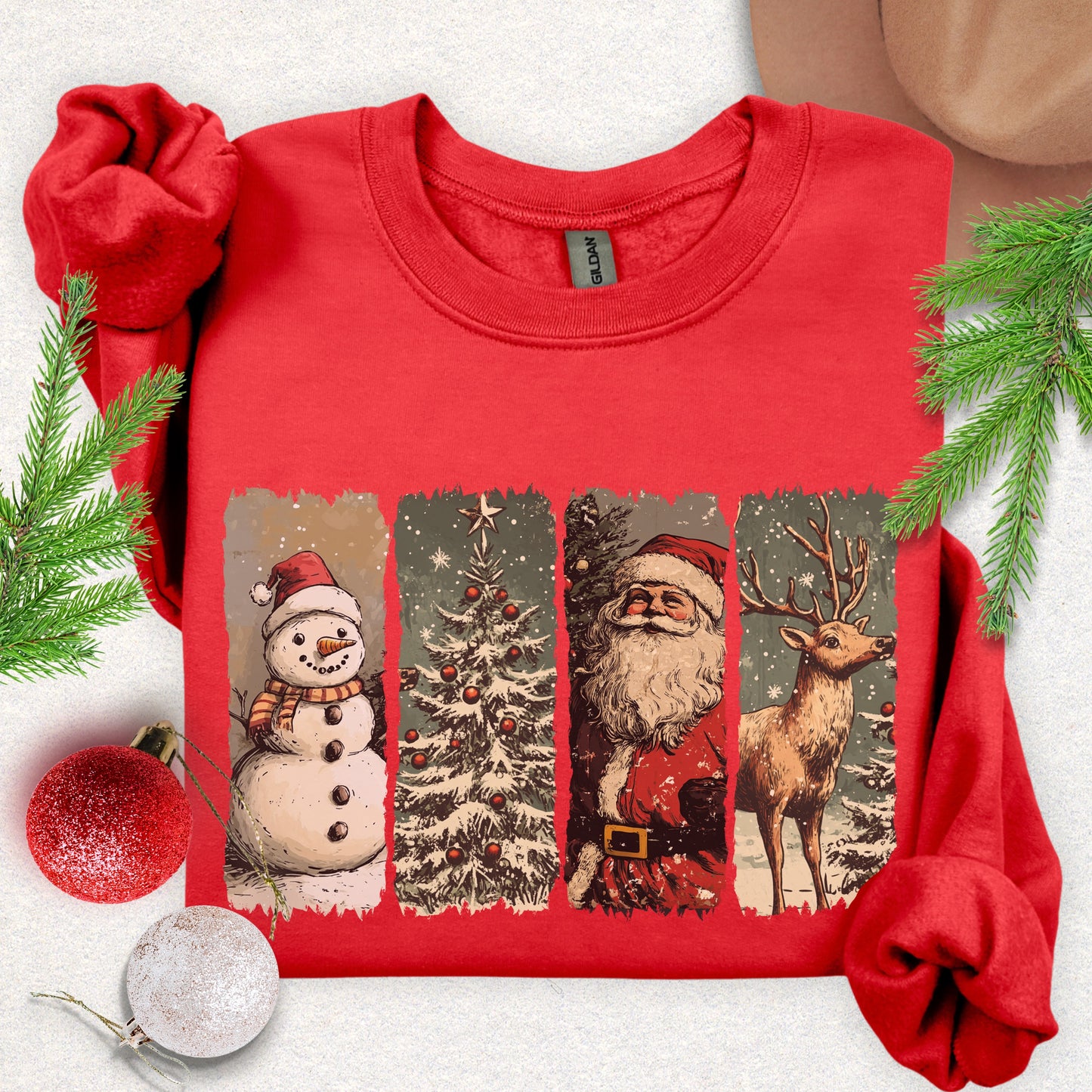 Vintage Christmas Magic Sweatshirt