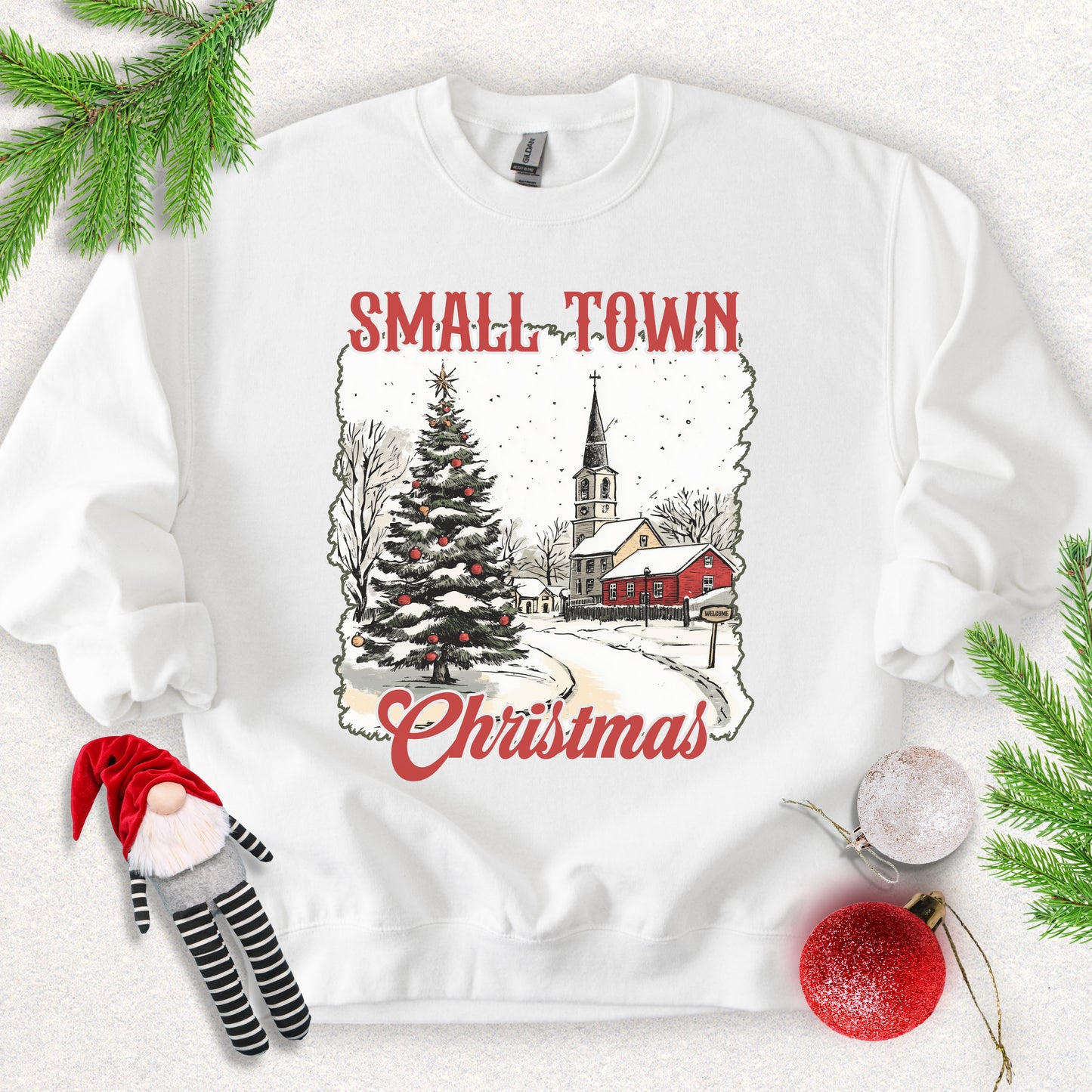Small Town Christmas Sweatshirt