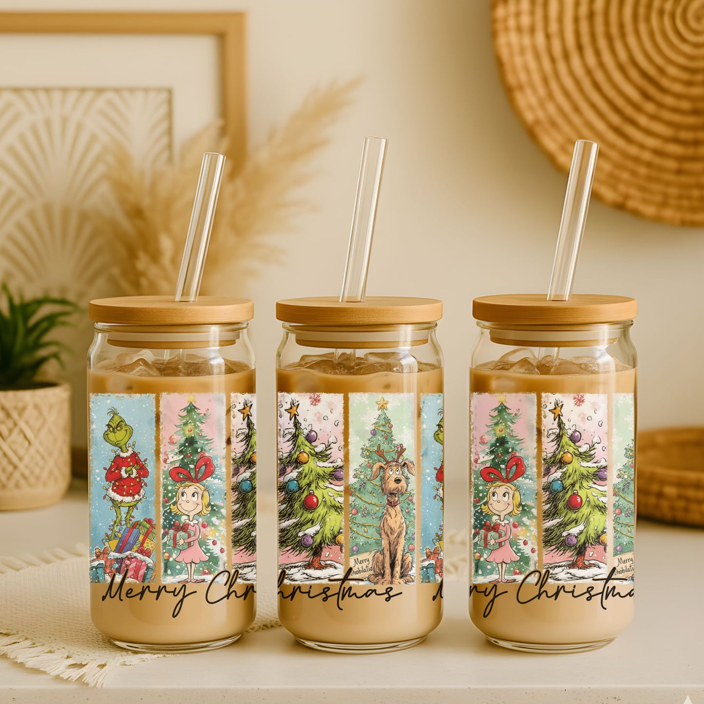 Whoville Christmas - 16oz Sipper Glass