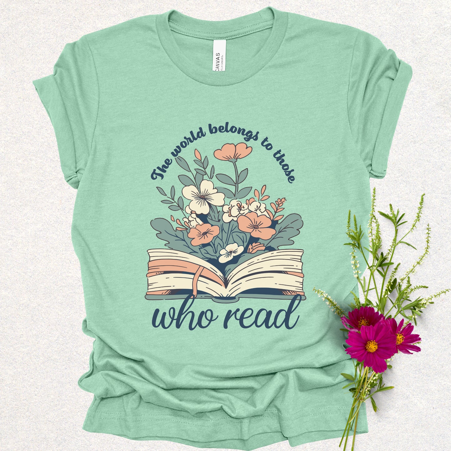 The World Belongs to Those Who Read Tee
