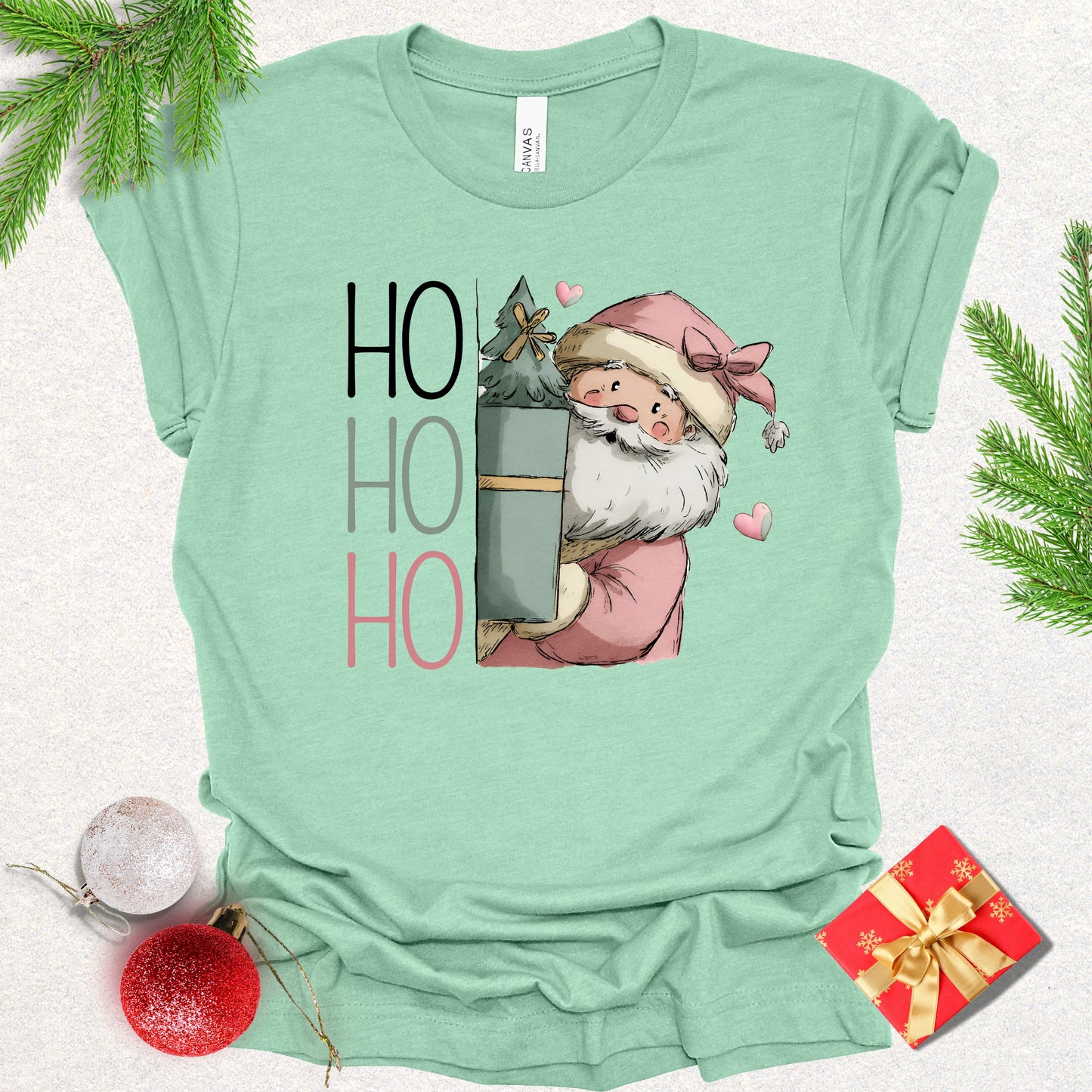 Quirky Christmas Santa Tee