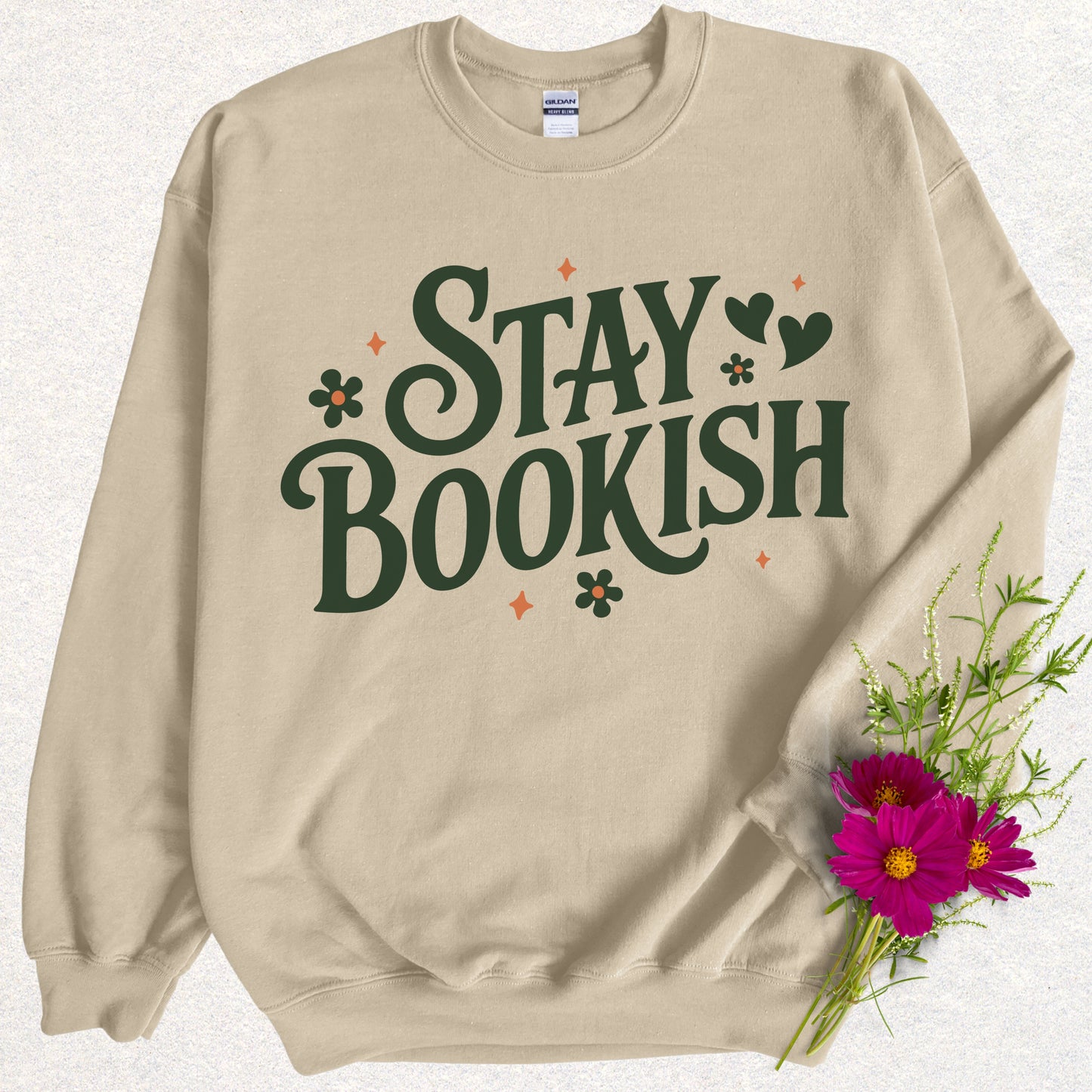 Stay Bookish Cozy Reader Sweatshirt