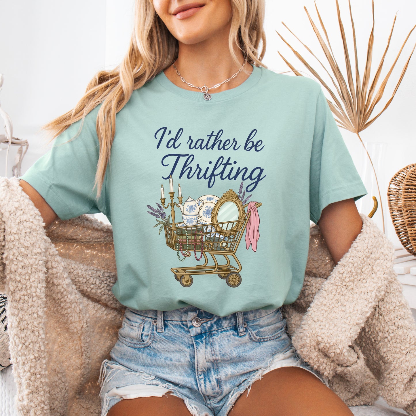 I'd Rather Be Thrifting Vintage Tee
