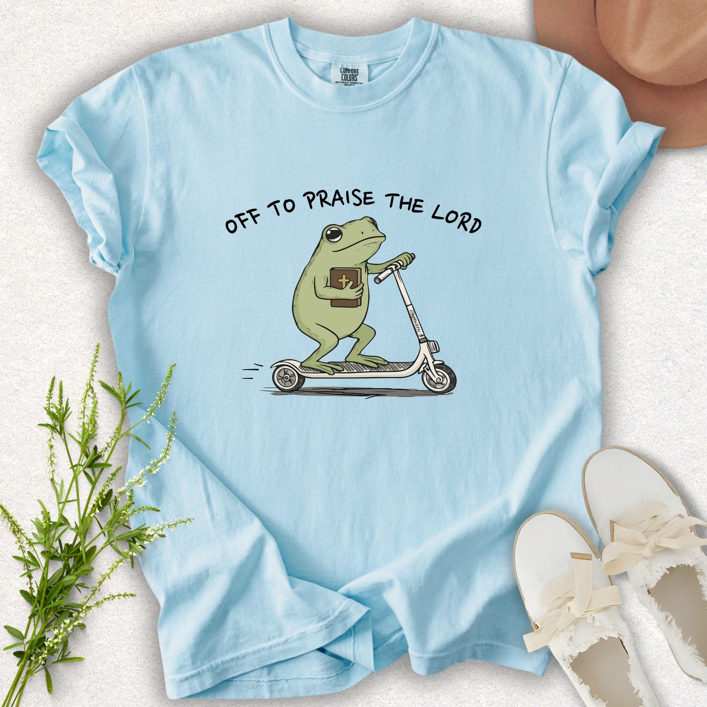 Off To Praise The Lord Tee