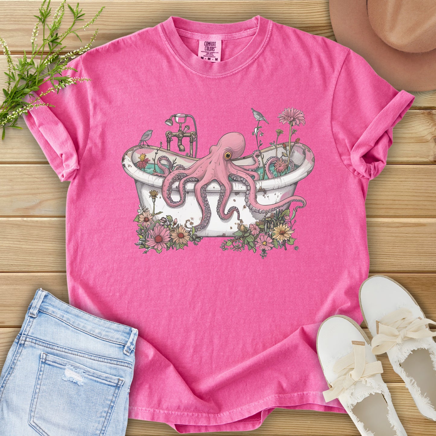 Bathing in Bloom Tee