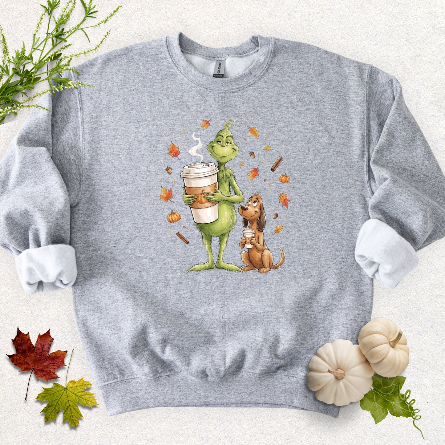 Fall Vibes & Pumpkin Spice Sweatshirt