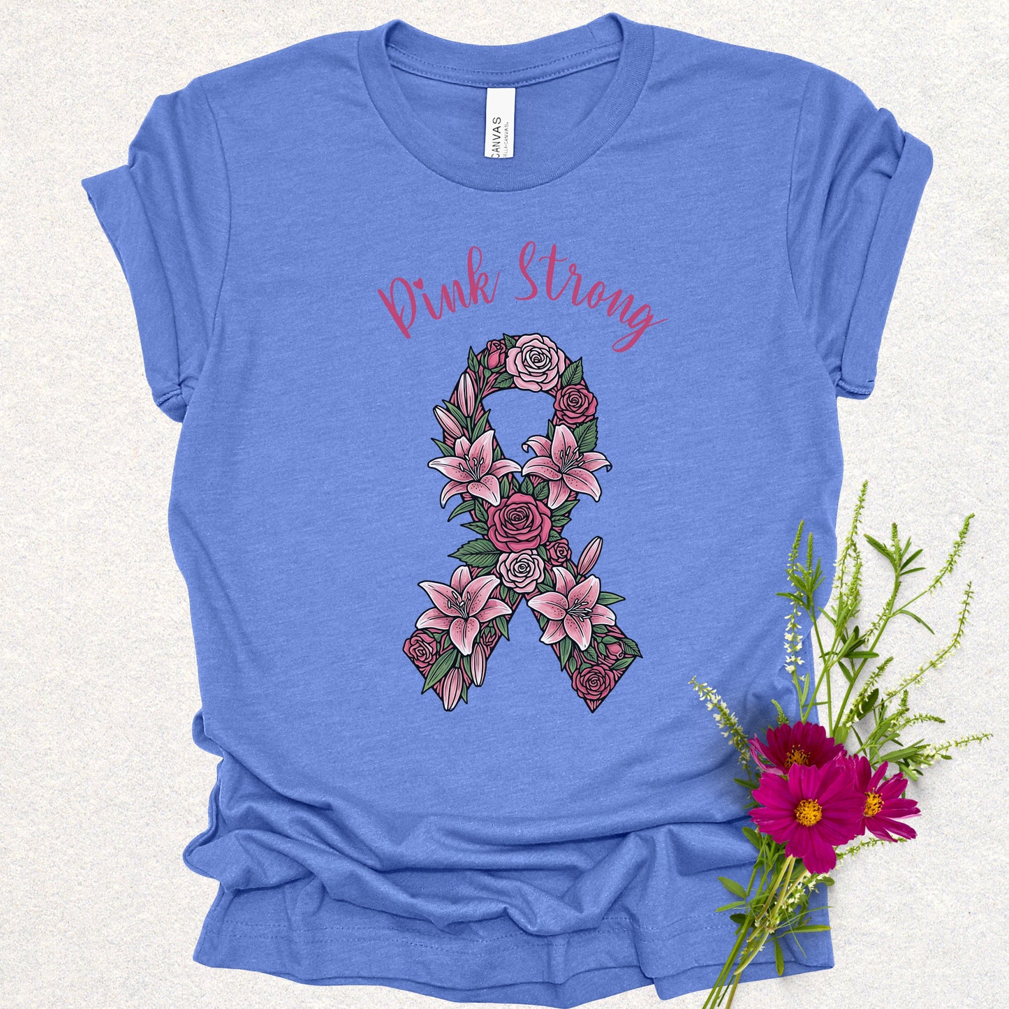 Pink Strong - Breast Cancer Awareness Tee