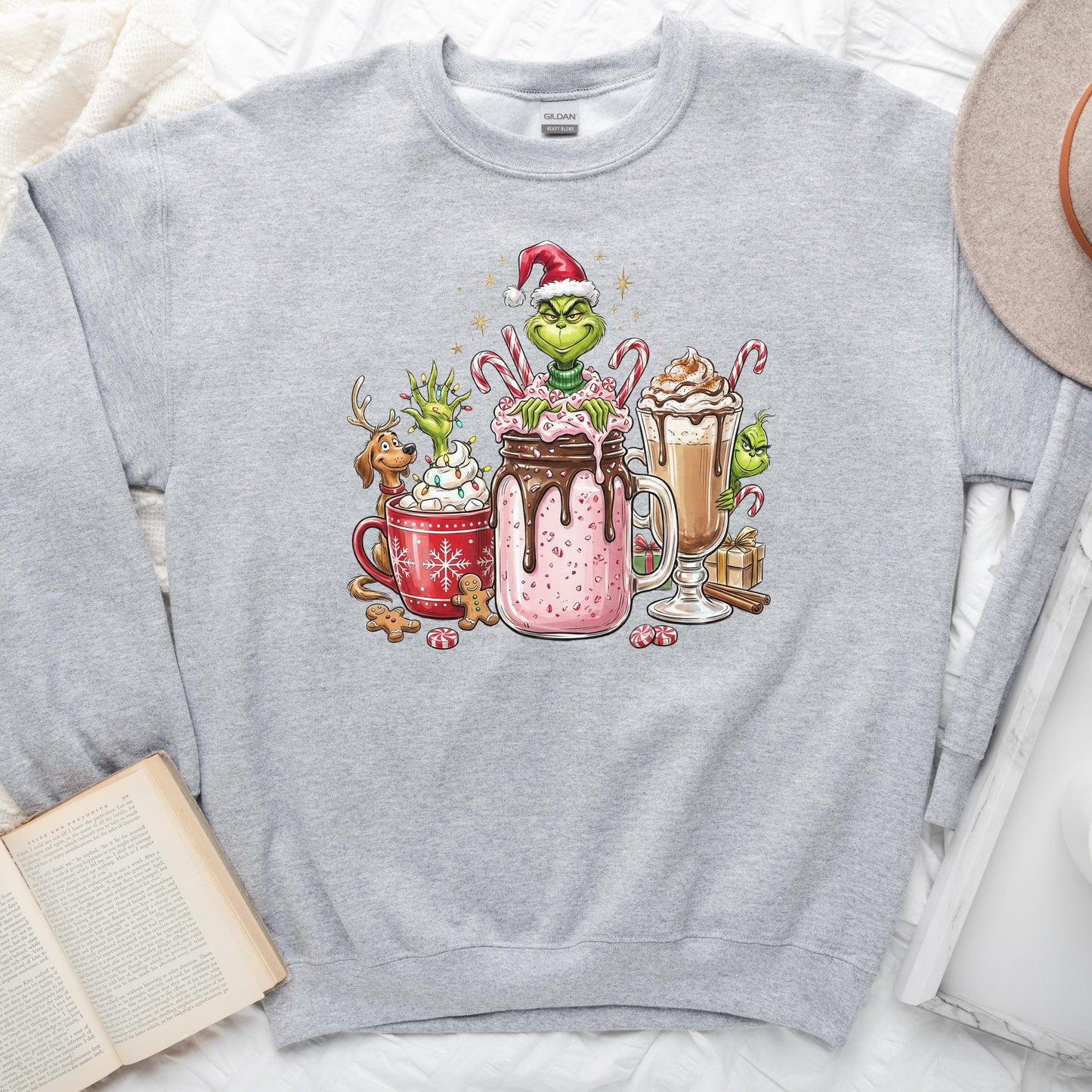 Festive Drinks Sweatshirt