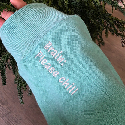 NOVAÉ Premium Line - Chronic Multitasker Puff Print Sweatshirt (Limited Edition)