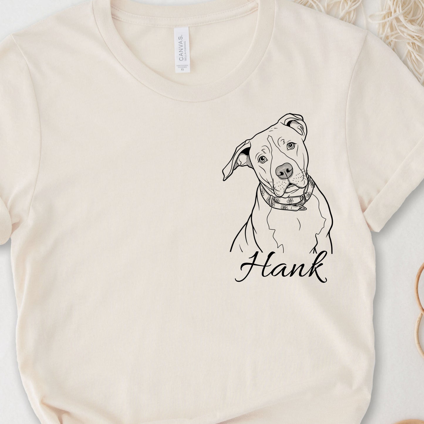 Custom Pet Portrait Tee