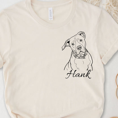 Custom Pet Portrait Tee