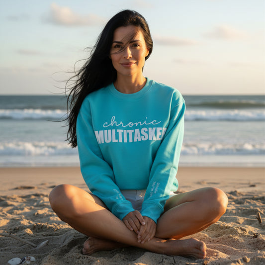 NOVAÉ Premium Line - Chronic Multitasker Puff Print Sweatshirt (Limited Edition)