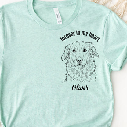 Custom Pet Portrait Tee