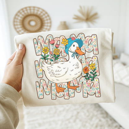 Spring Mama Duck Tee
