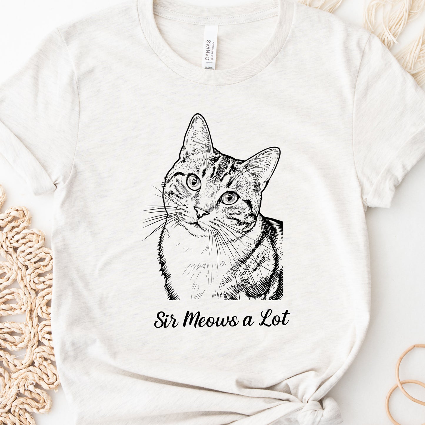 Custom Pet Portrait Tee