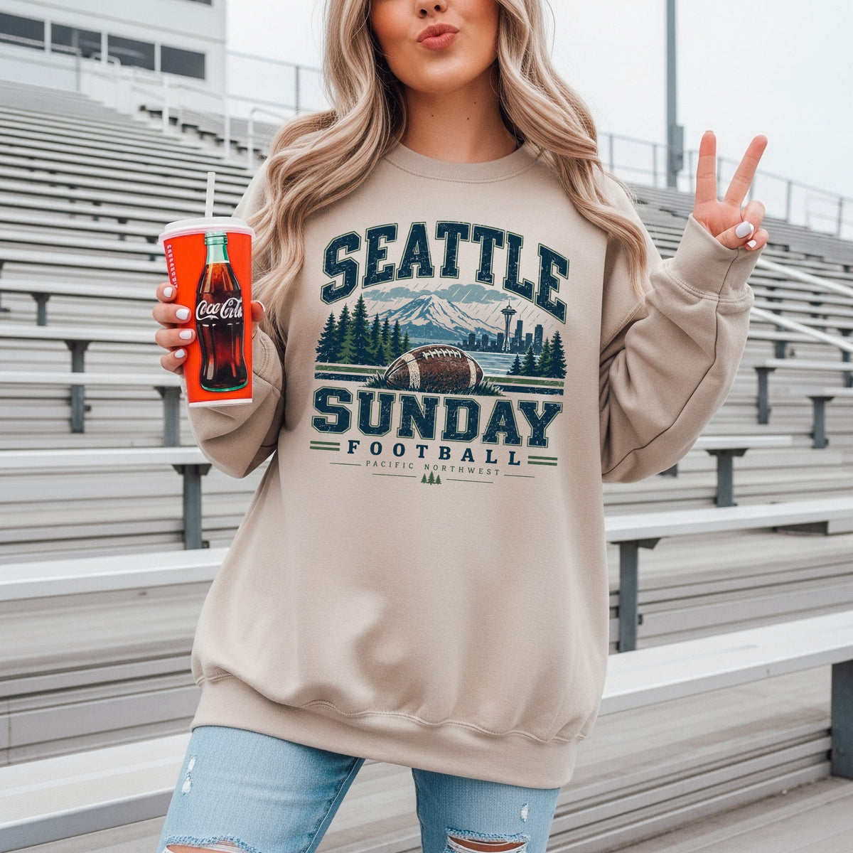 Seattle Sunday Football Sweatshirt