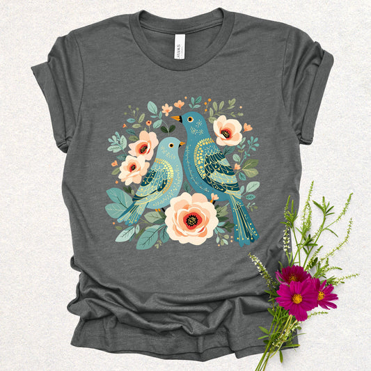 Birds & Blooms Tee