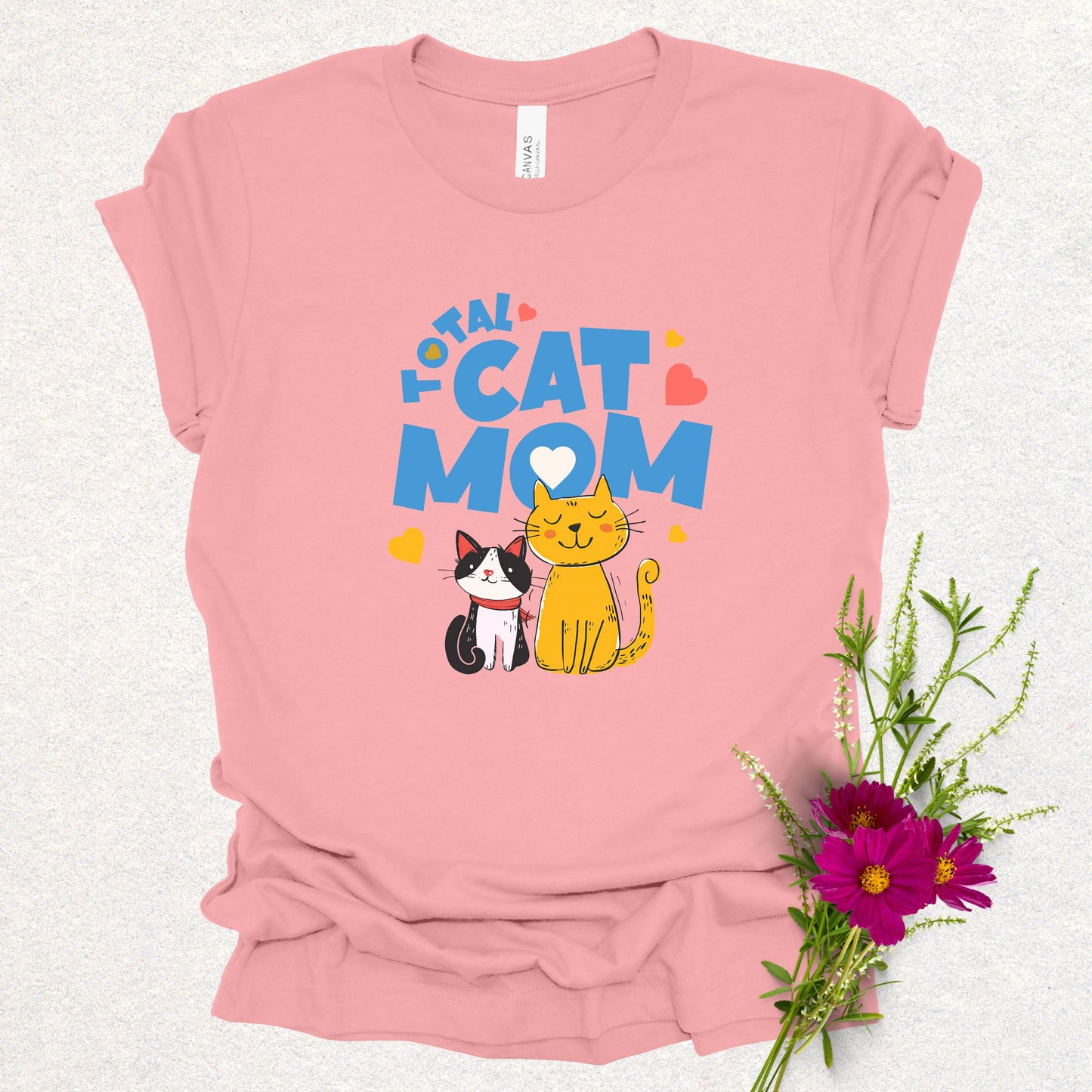 Total Cat Mom Tee