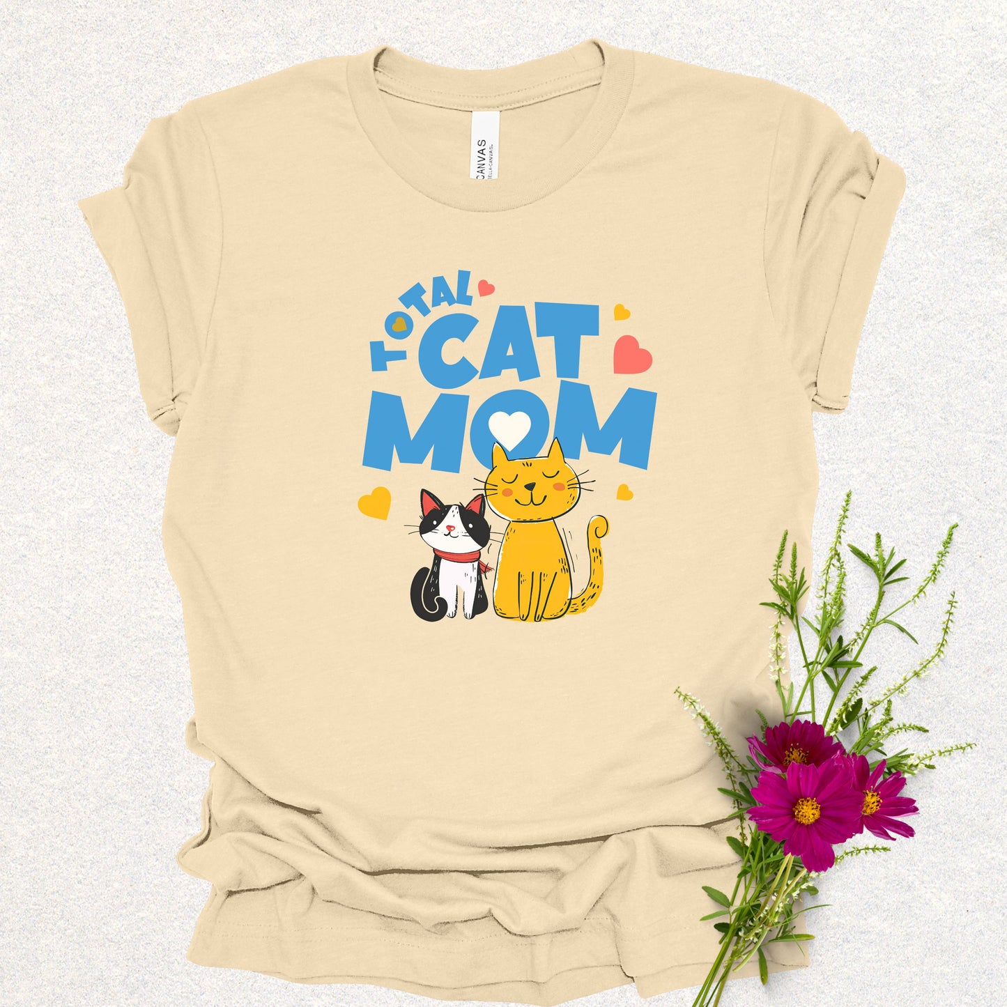 Total Cat Mom Tee