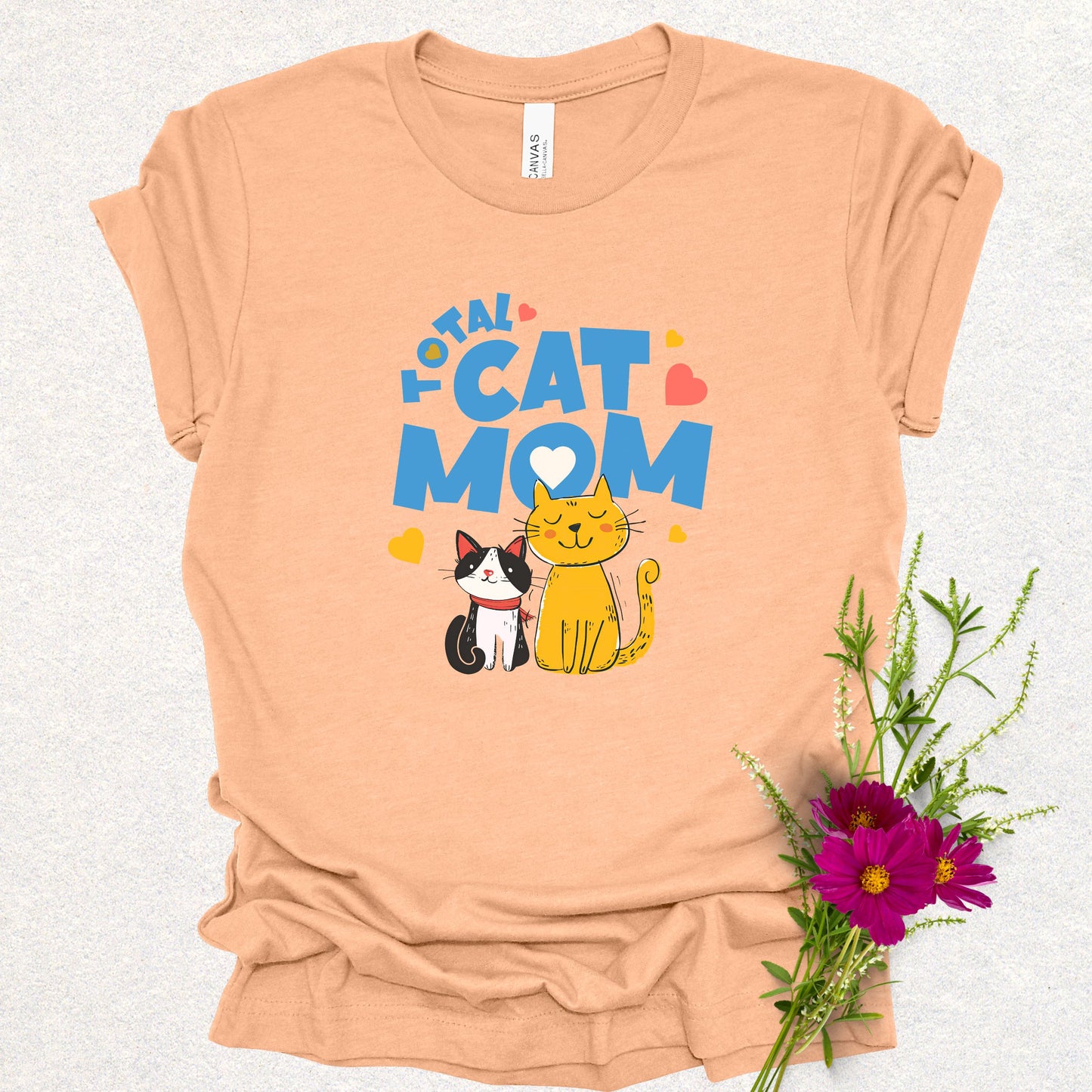 Total Cat Mom Tee