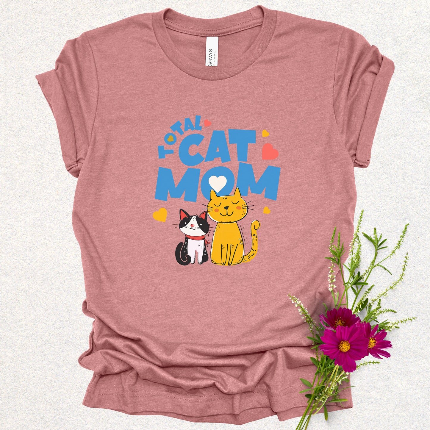 Total Cat Mom Tee