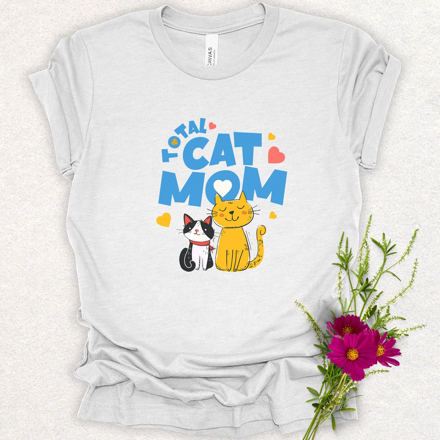 Total Cat Mom Tee