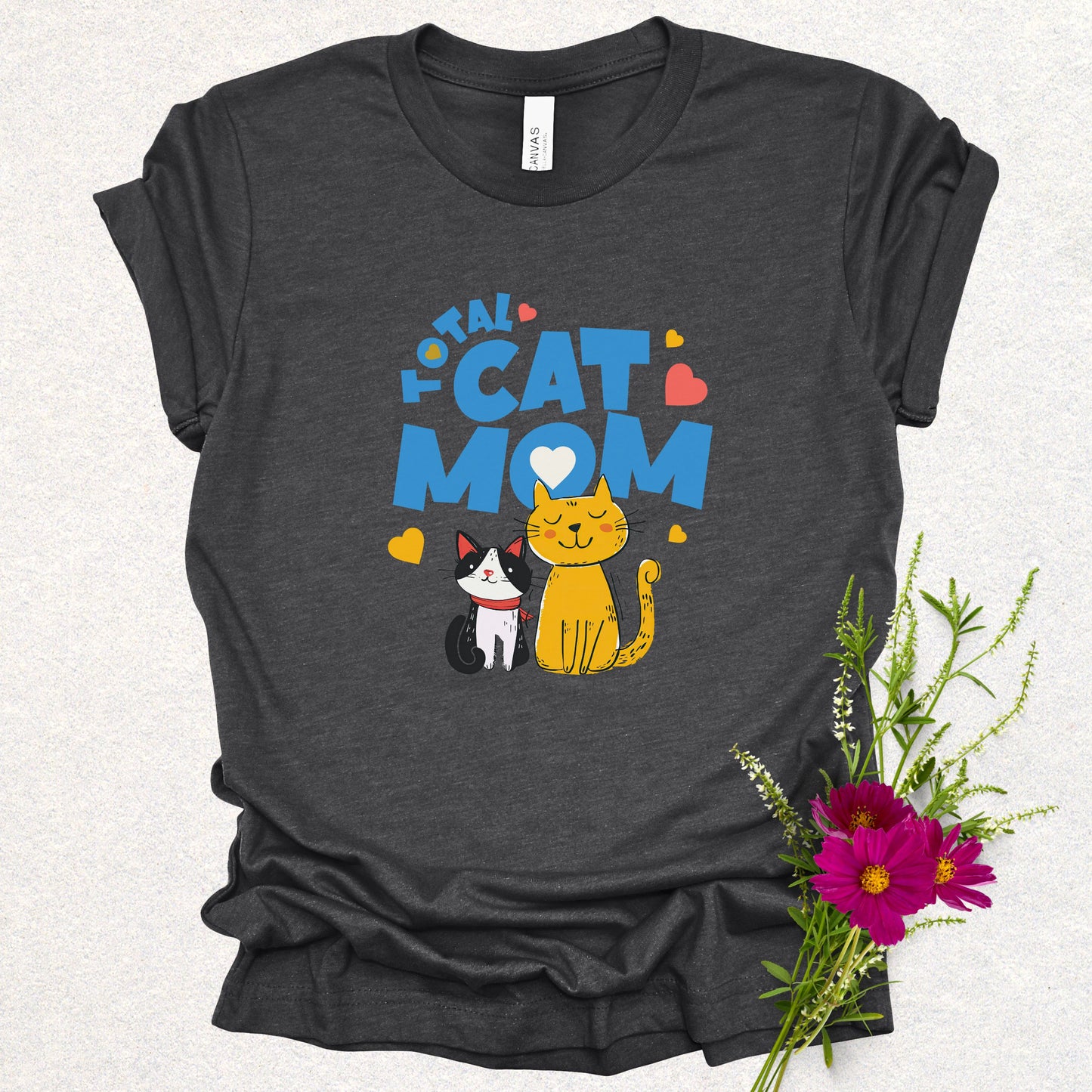Total Cat Mom Tee