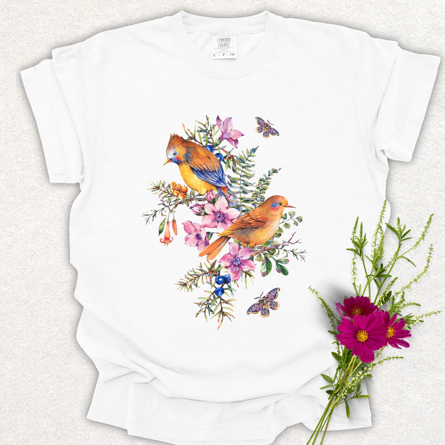 Whispers of Spring Floral Tee