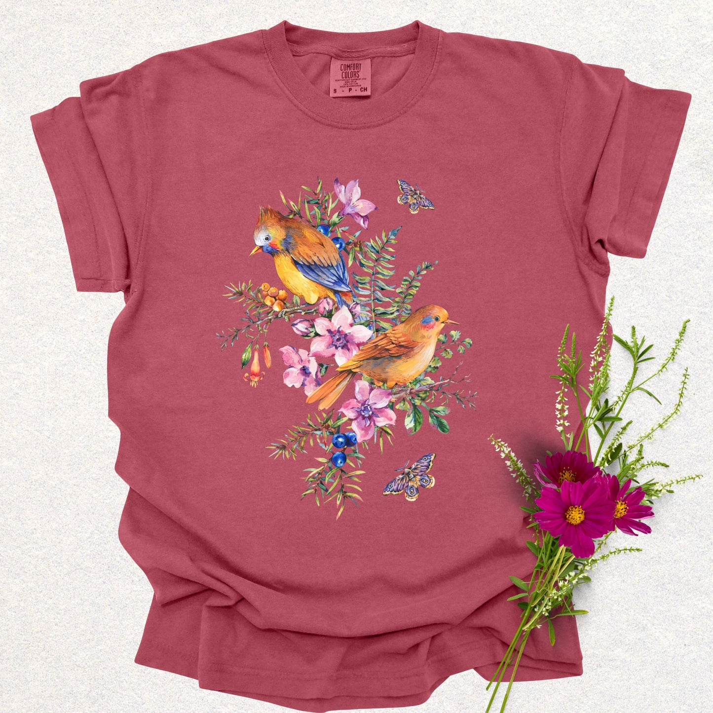 Whispers of Spring Floral Tee