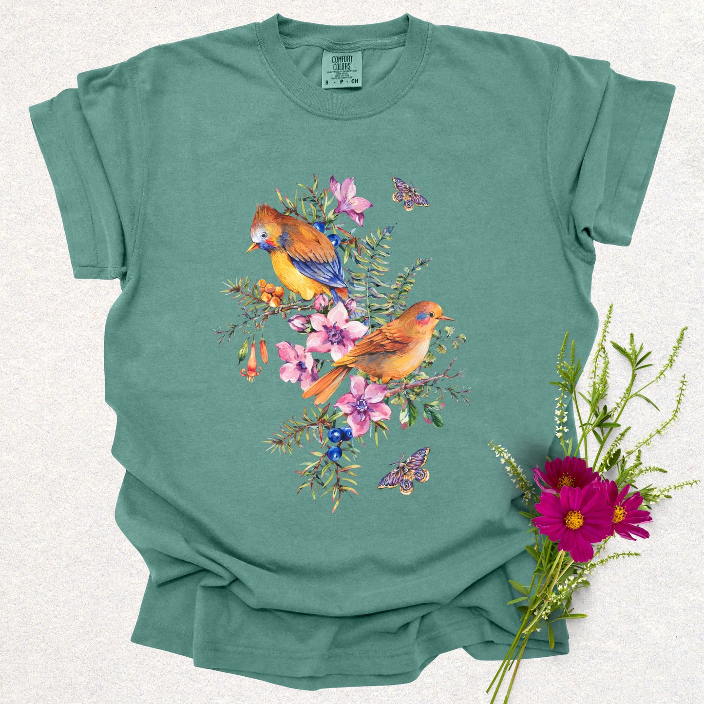 Whispers of Spring Floral Tee