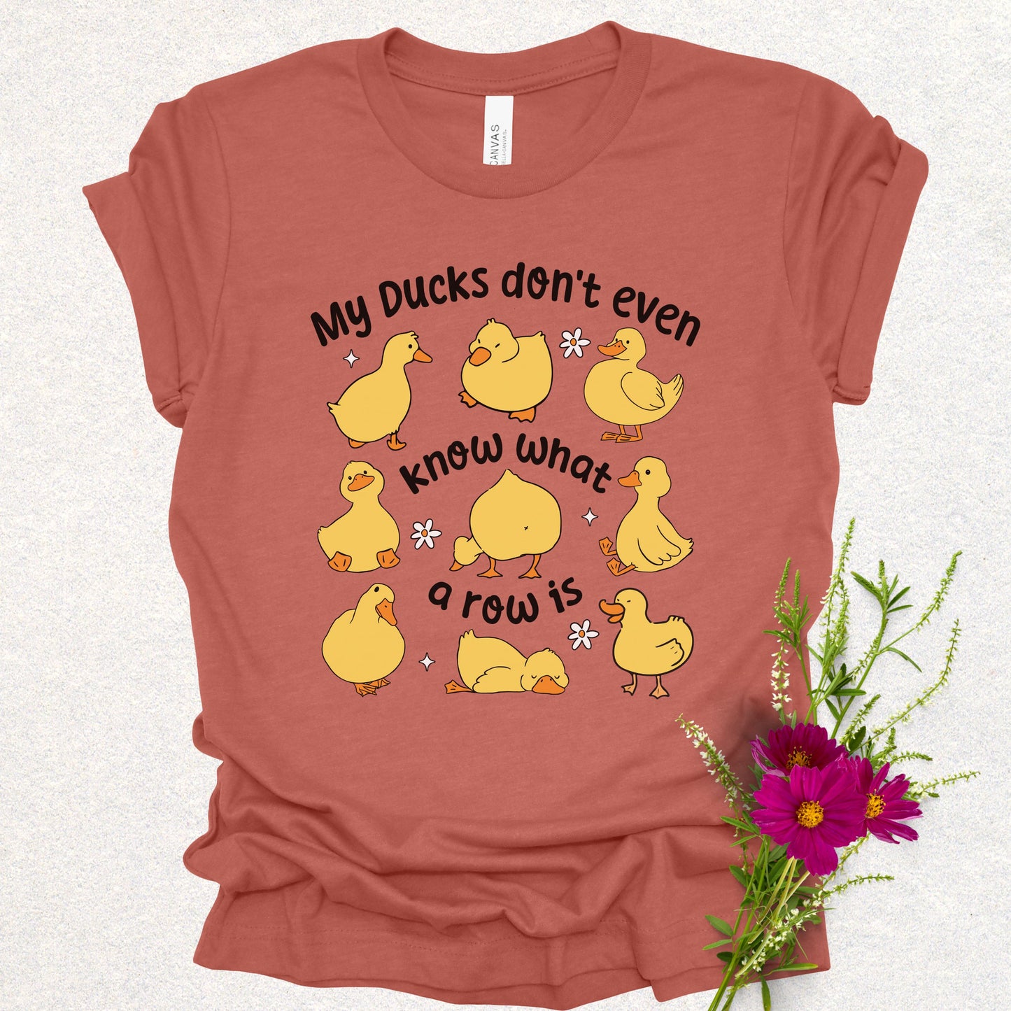 Ducks in the Row Tee