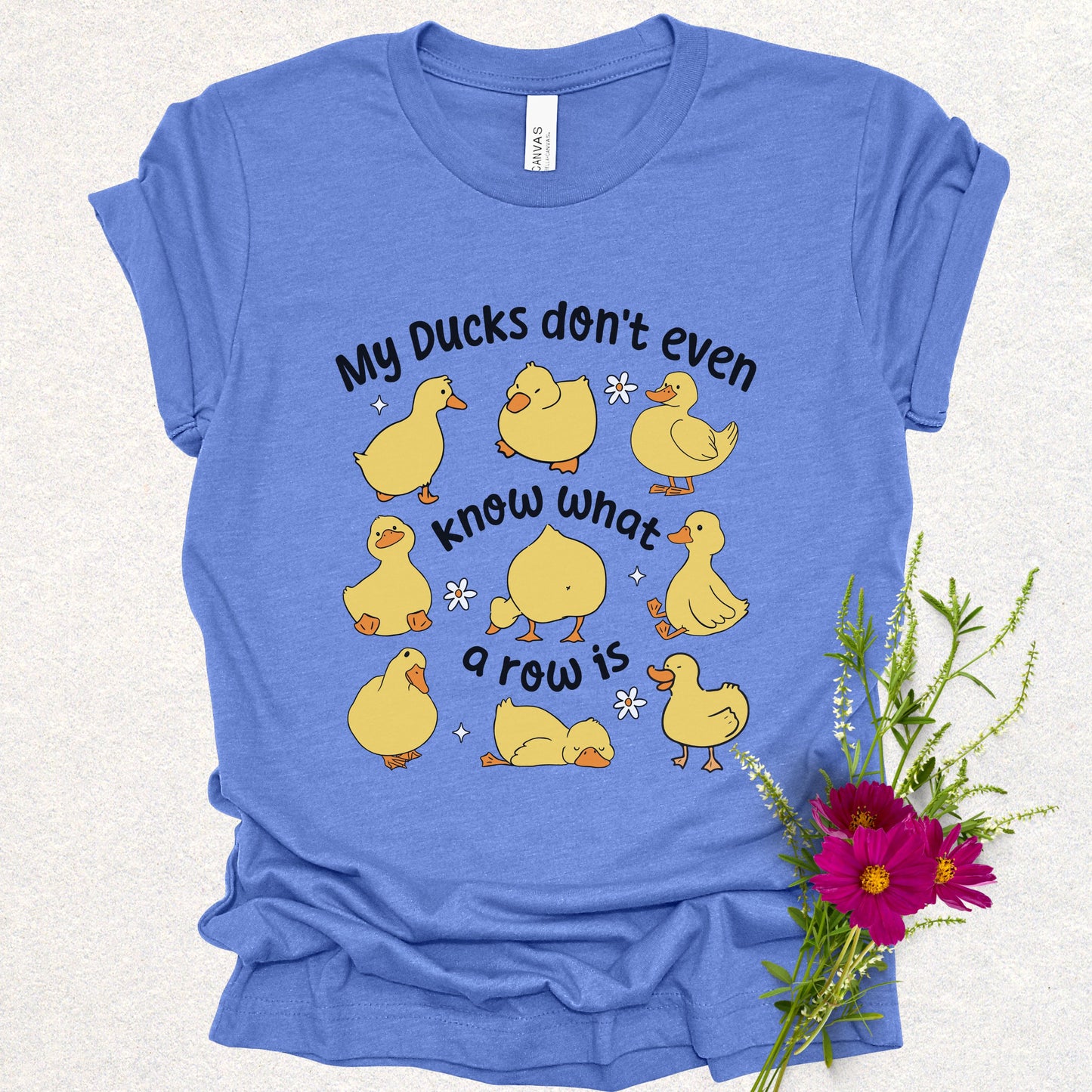 Ducks in the Row Tee