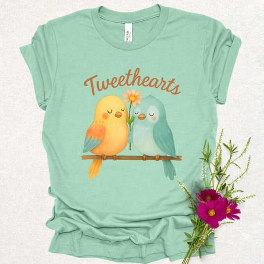 Tweetheart Birds Tee