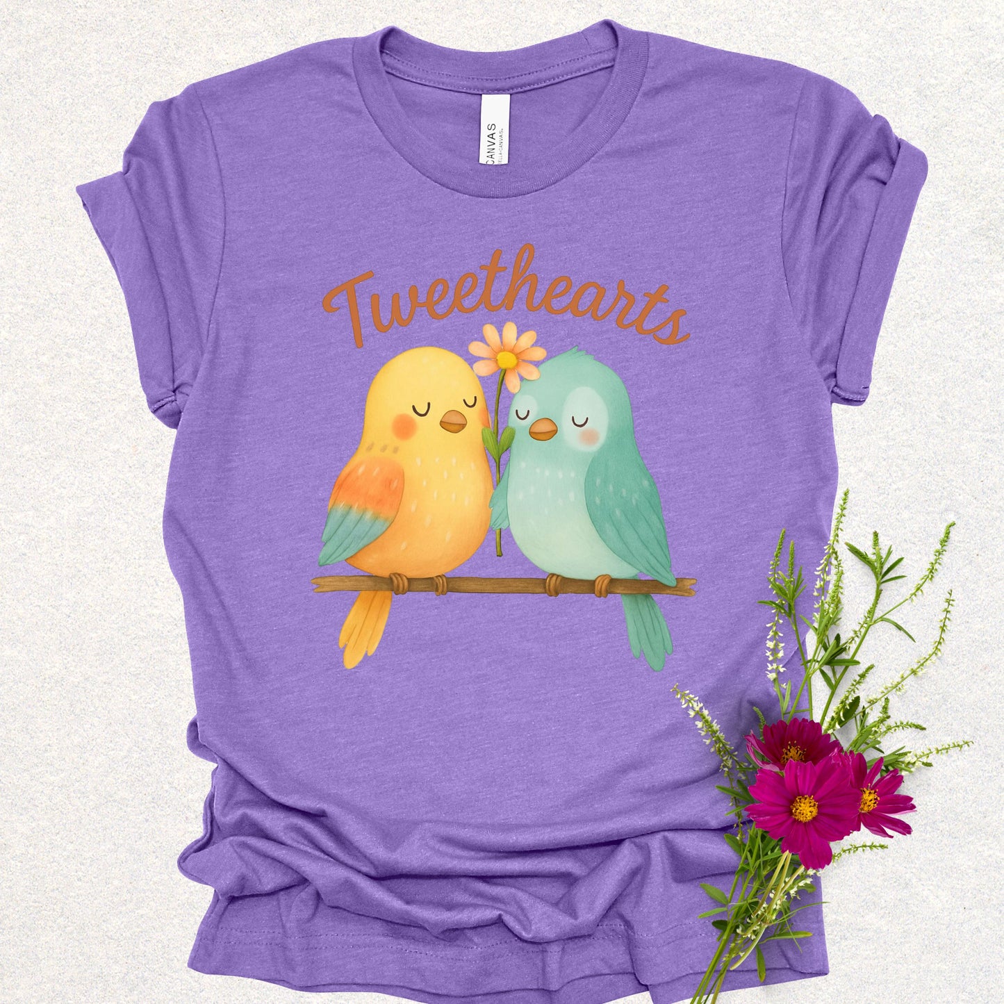 Tweetheart Birds Tee