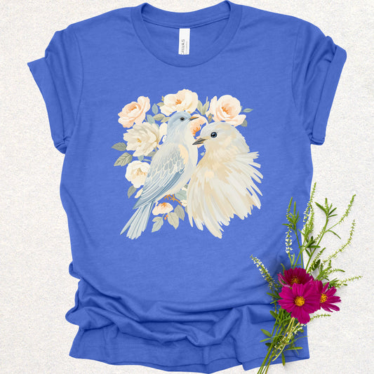 Floral Doves Tee