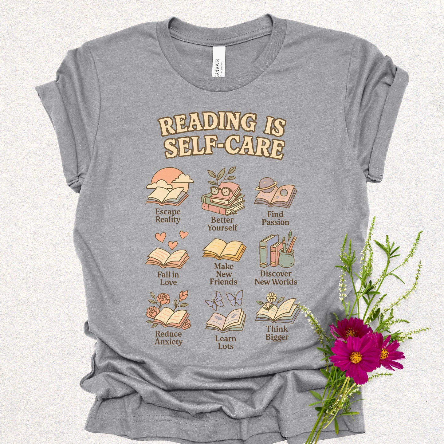 Reading Is Self-Care Tee