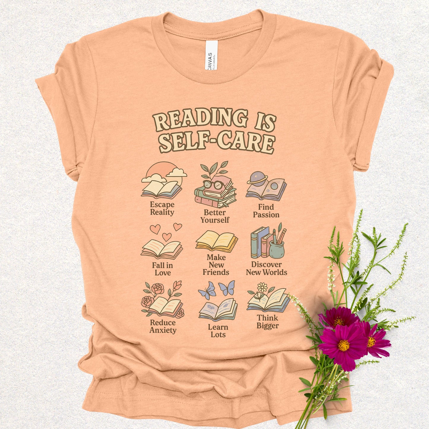 Reading Is Self-Care Tee
