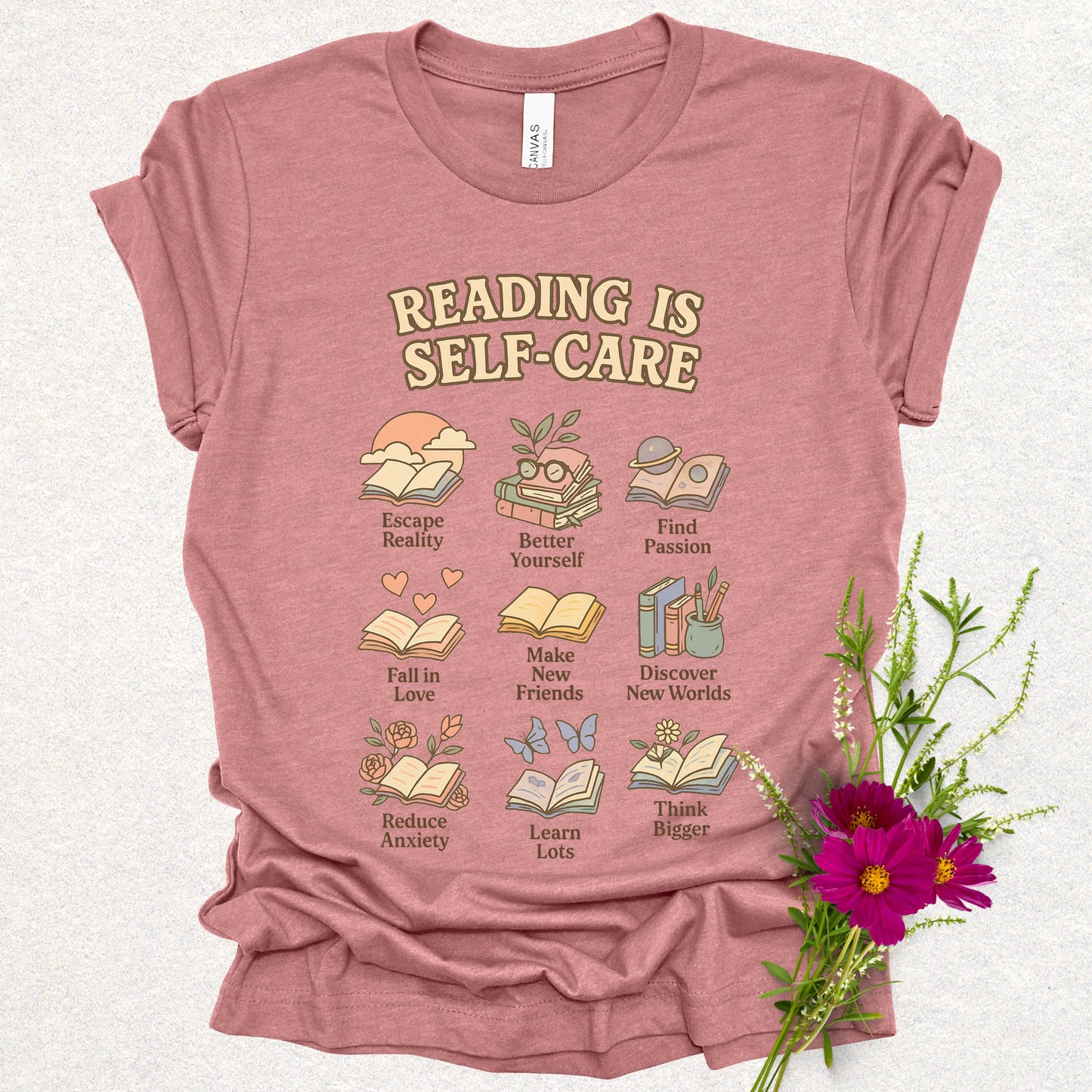 Reading Is Self-Care Tee