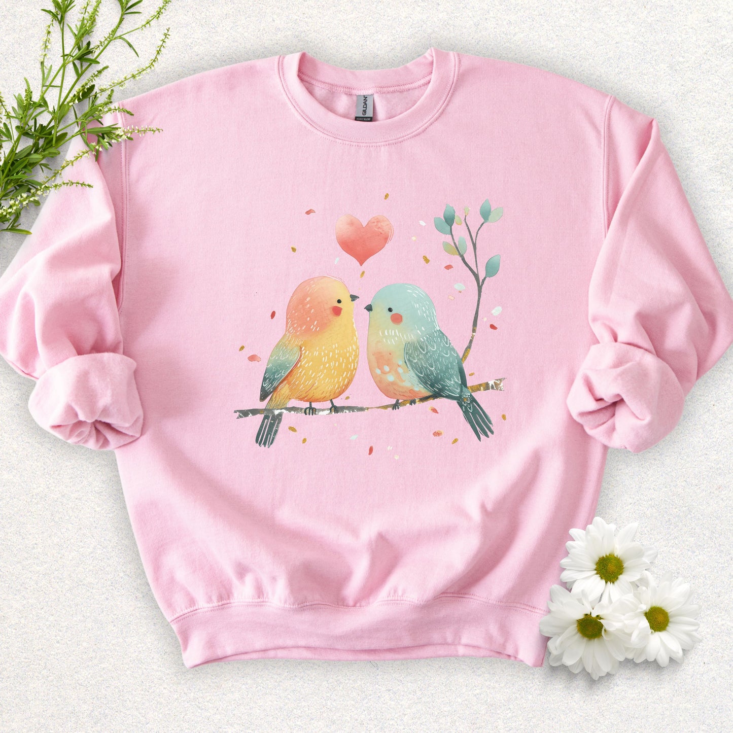 Lovebirds Crewneck Sweatshirt