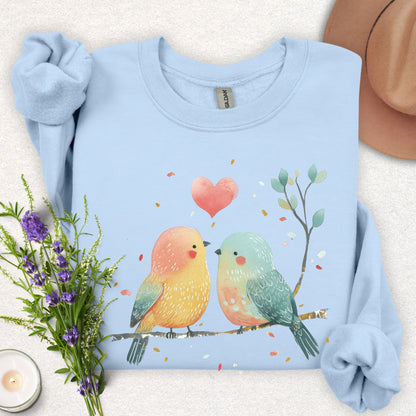 Lovebirds Crewneck Sweatshirt