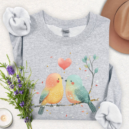 Lovebirds Crewneck Sweatshirt