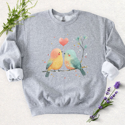 Lovebirds Crewneck Sweatshirt