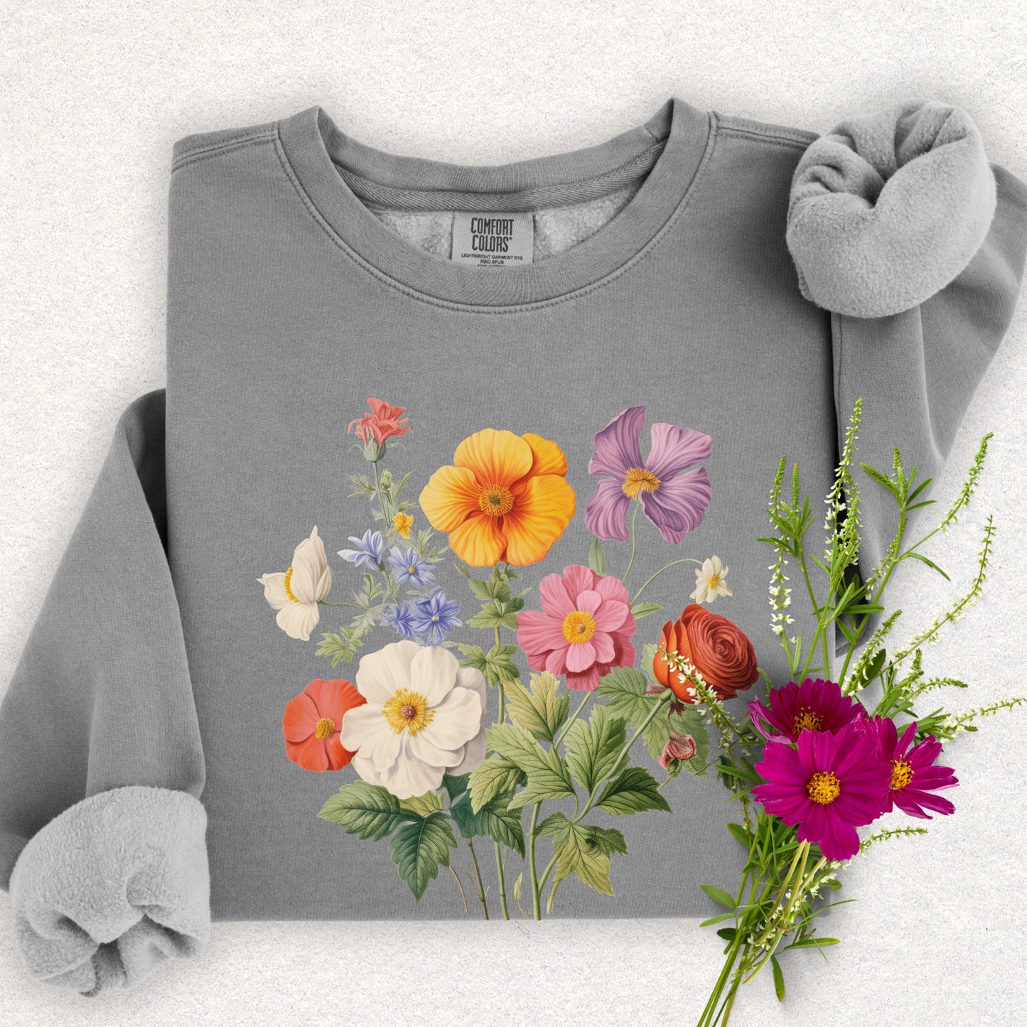 Spring Bloom Lightweight Sweatshirt