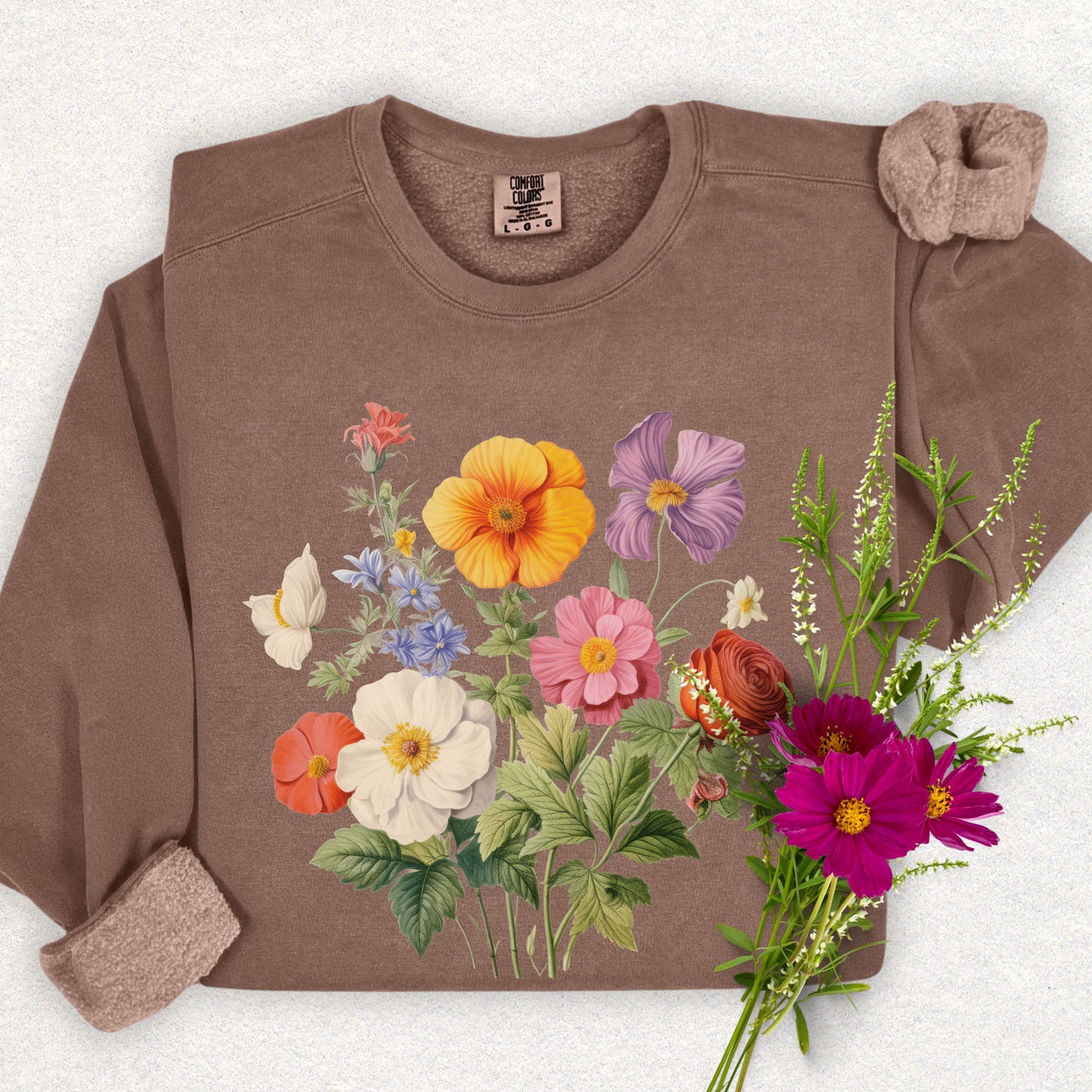Spring Bloom Lightweight Sweatshirt