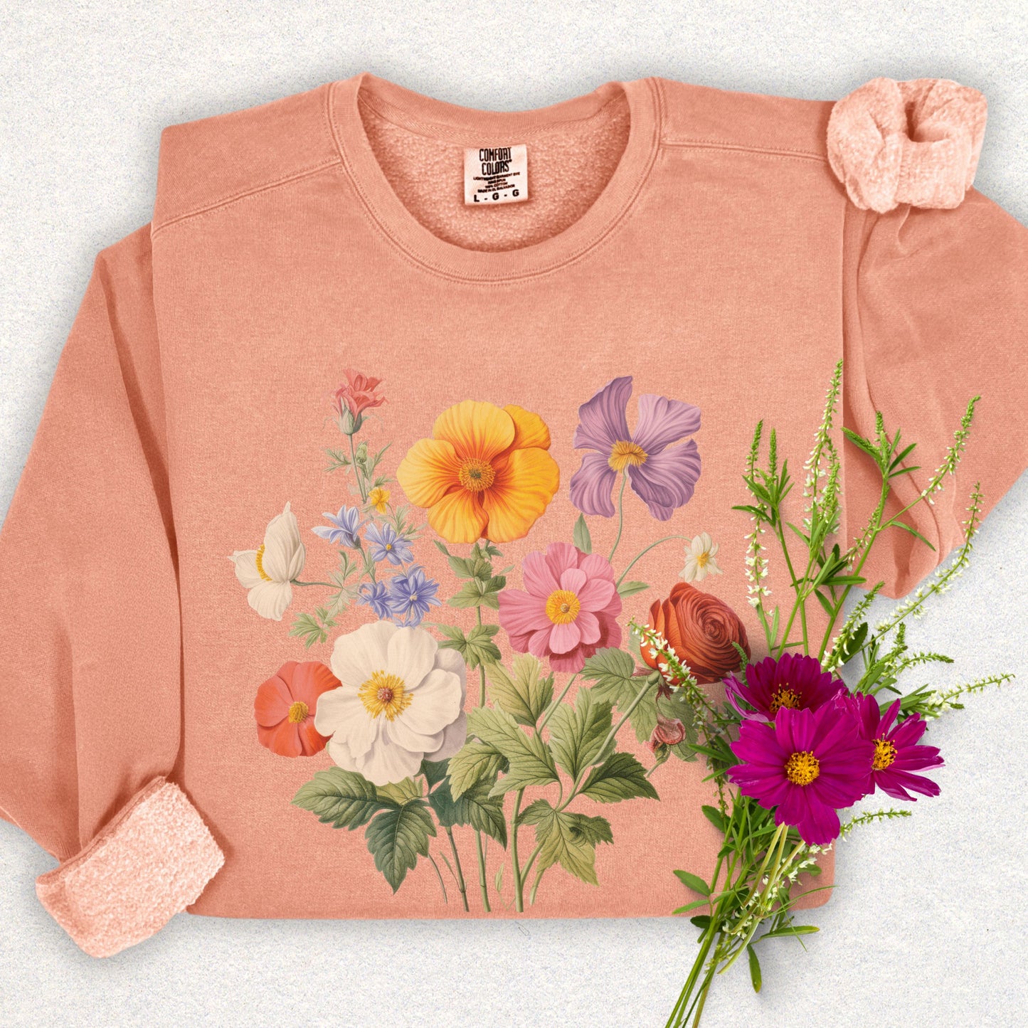 Spring Bloom Lightweight Sweatshirt